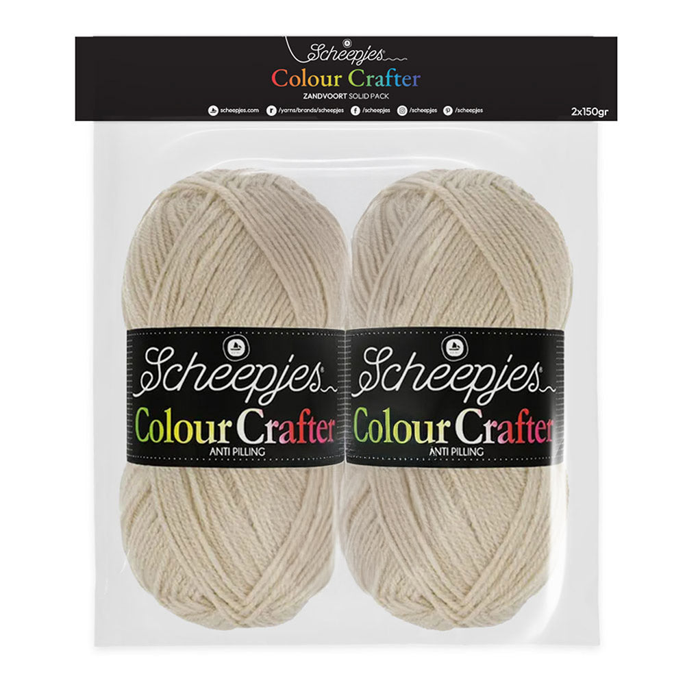 Scheepjes Colour Crafter Solid Pack 2x150g Zandvoort (2)