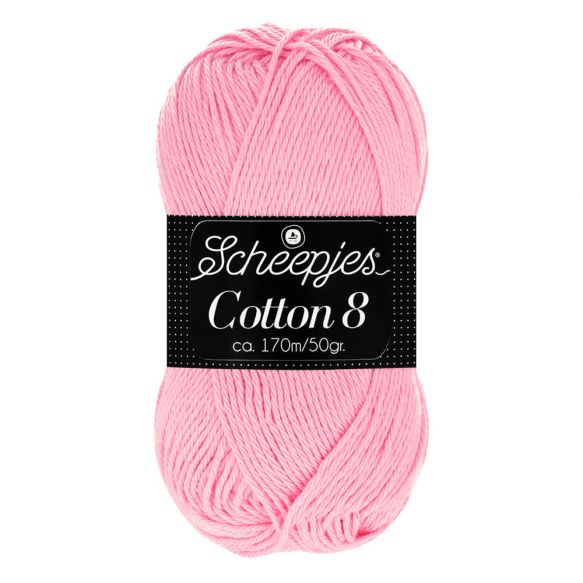 Scheepjes Cotton 8 649 Baby Pink