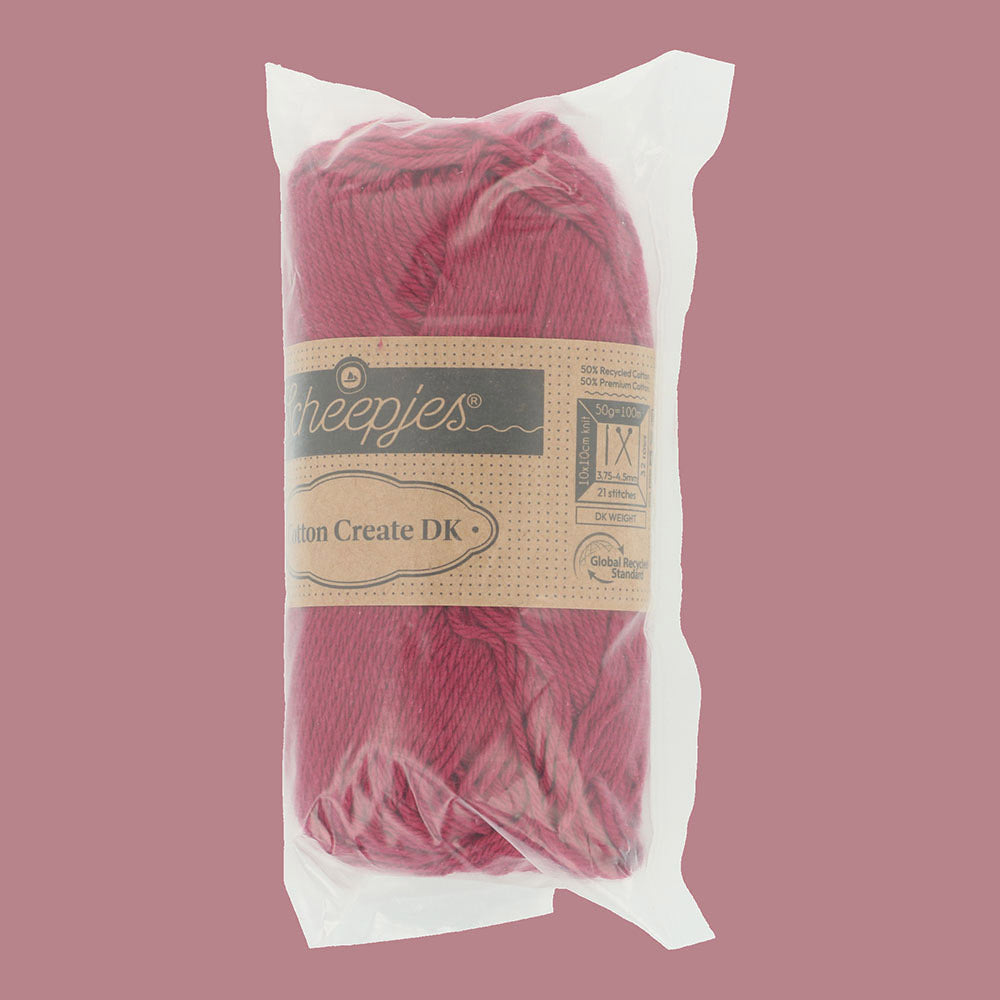 Scheepjes Cotton Create DK 717 Felt - Scheepjes Cotton Create DK (2)