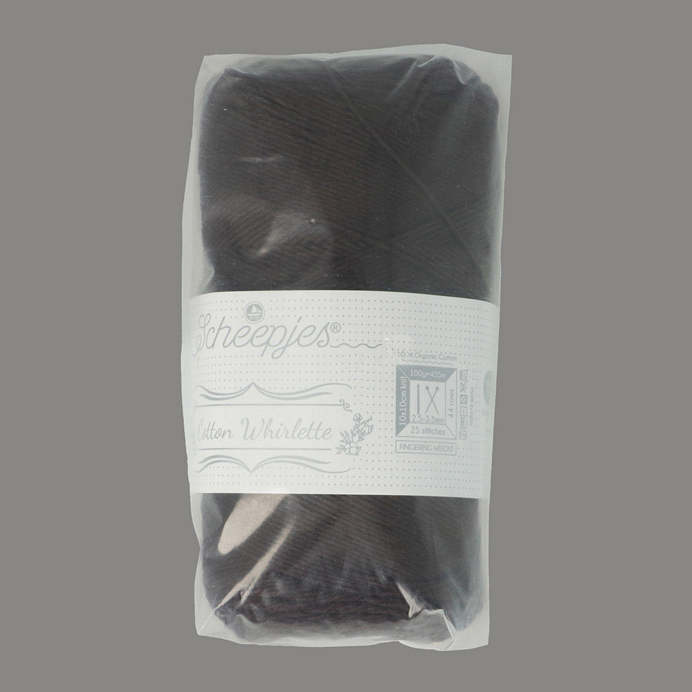 Scheepjes Cotton Whirlette 822 Dark Chocolate - Scheepjes Cotton Whirlette (2)