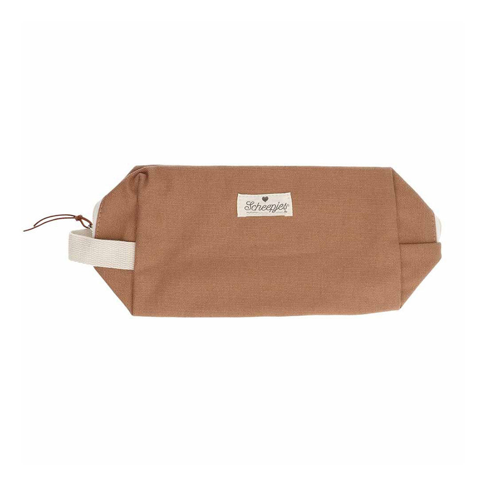 Scheepjes Etui voor accessoires 24x13x9cm bruin
