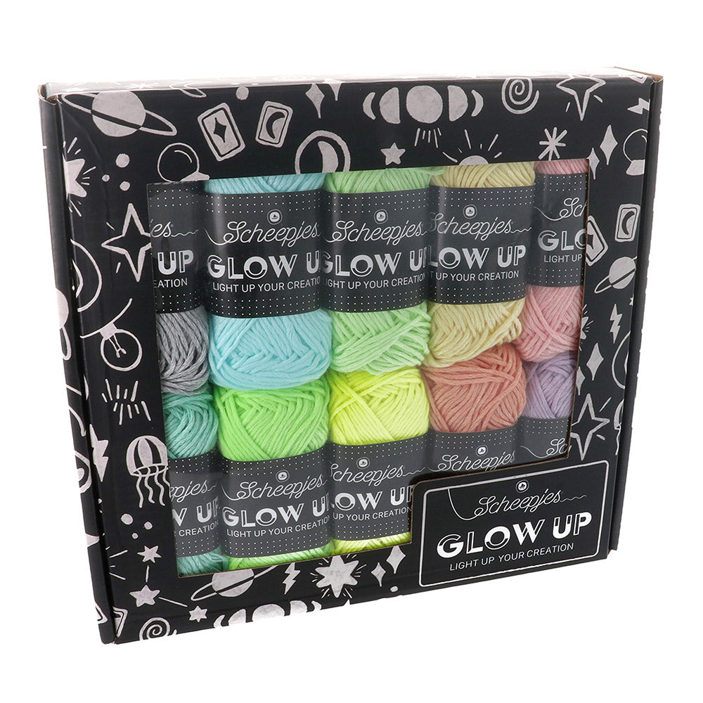 Scheepjes Glow Up Colour Pack 10x25g