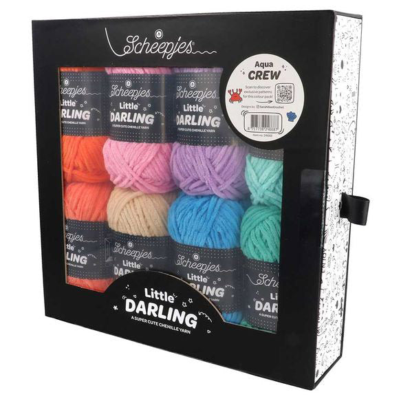Scheepjes Little Darling colour pack 8x25g Aqua Crew (5)