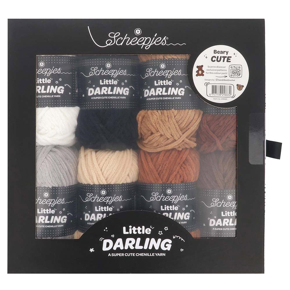 Scheepjes Little Darling colour pack 8x25g Beary Cute