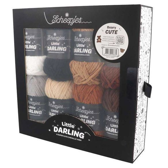 Scheepjes Little Darling colour pack 8x25g Beary Cute (5)
