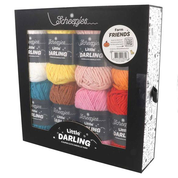 Scheepjes Little Darling colour pack 8x25g Farm Friends (5)
