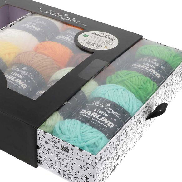 Scheepjes Little Darling colour pack 8x25g Pond Palet (5)