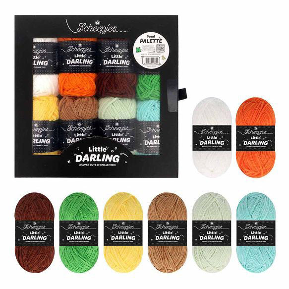 Scheepjes Little Darling colour pack 8x25g Pond Palet (3)