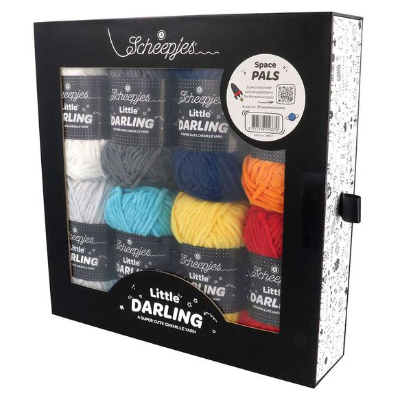 Scheepjes Little Darling colour pack 8x25g Space Pals (5)