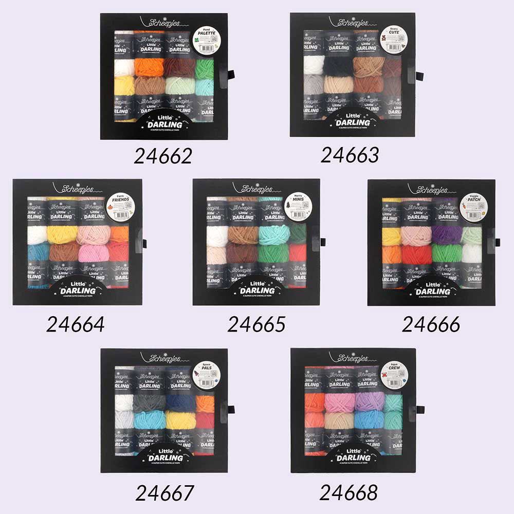 Scheepjes Little Darling colour pack 8x25g Veggie Patch (2)