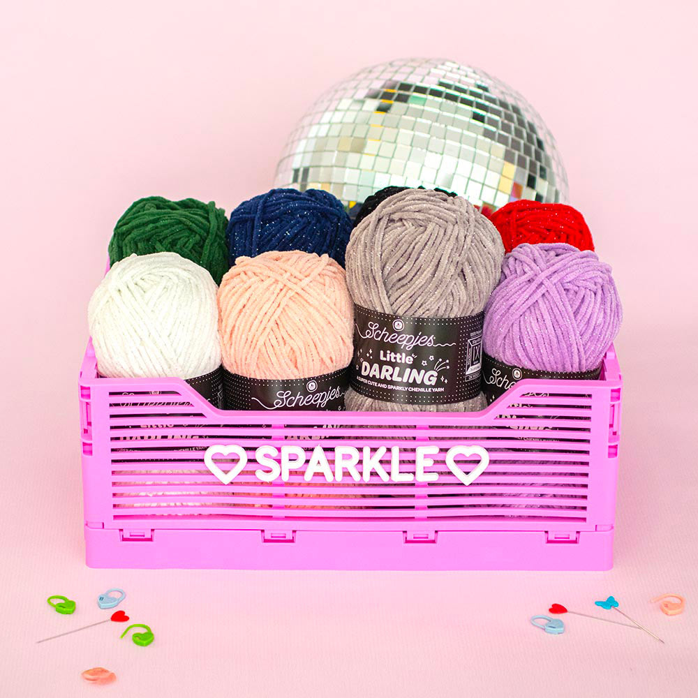 Scheepjes Little Darling Sparkle 410S Panda Sparkle (2)