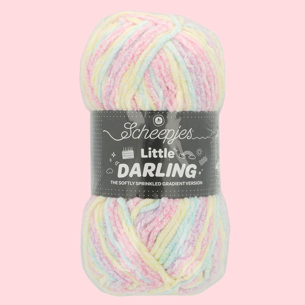 Scheepjes Little Darling Sprinkled Gradient 01 Snow C. - Scheepjes Little Darling Sprinkled Gradient (2)