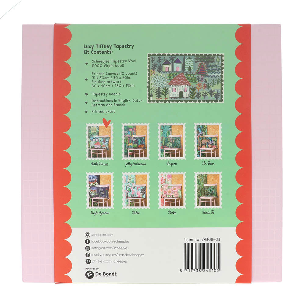 Scheepjes Lucy Tiffney Borduurkit 60x40cm Little Houses (4)