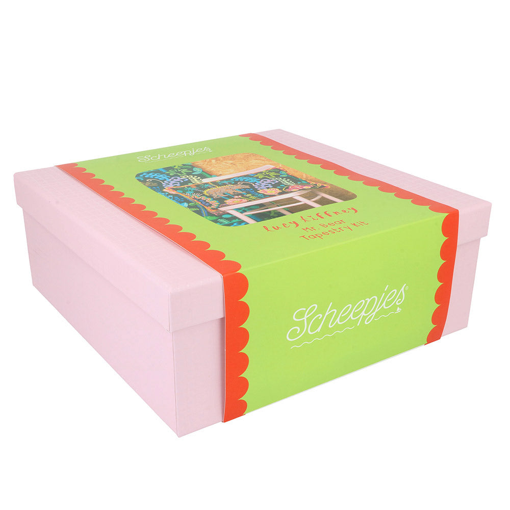 Scheepjes Lucy Tiffney Borduurkit 60x40cm Mr. Bear (2)