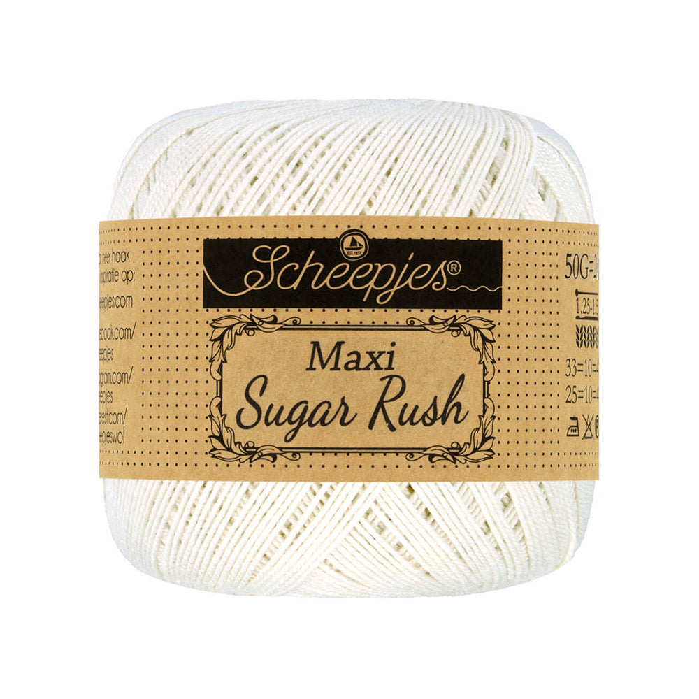 Scheepjes Maxi Sugar Rush 105 Bridal White