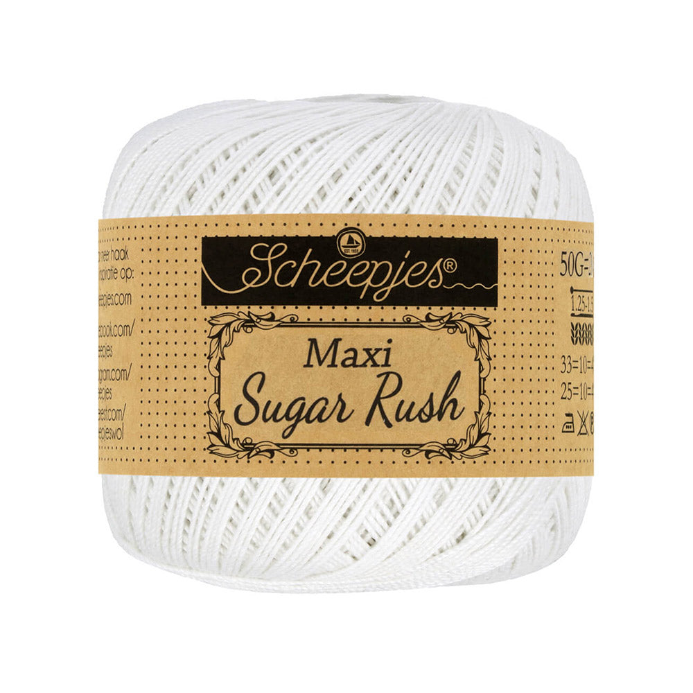 Scheepjes Maxi Sugar Rush 106 Snow White