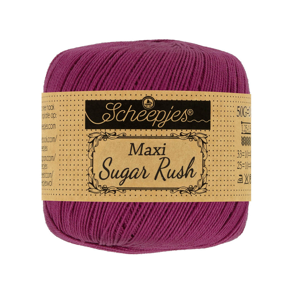 Scheepjes Maxi Sugar Rush 128 Tyrian Purple