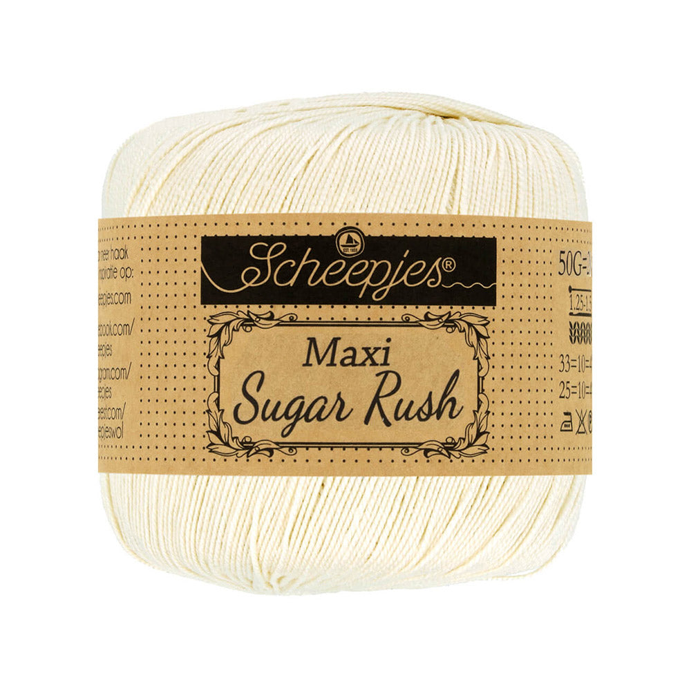 Scheepjes Maxi Sugar Rush 130 Old Lace