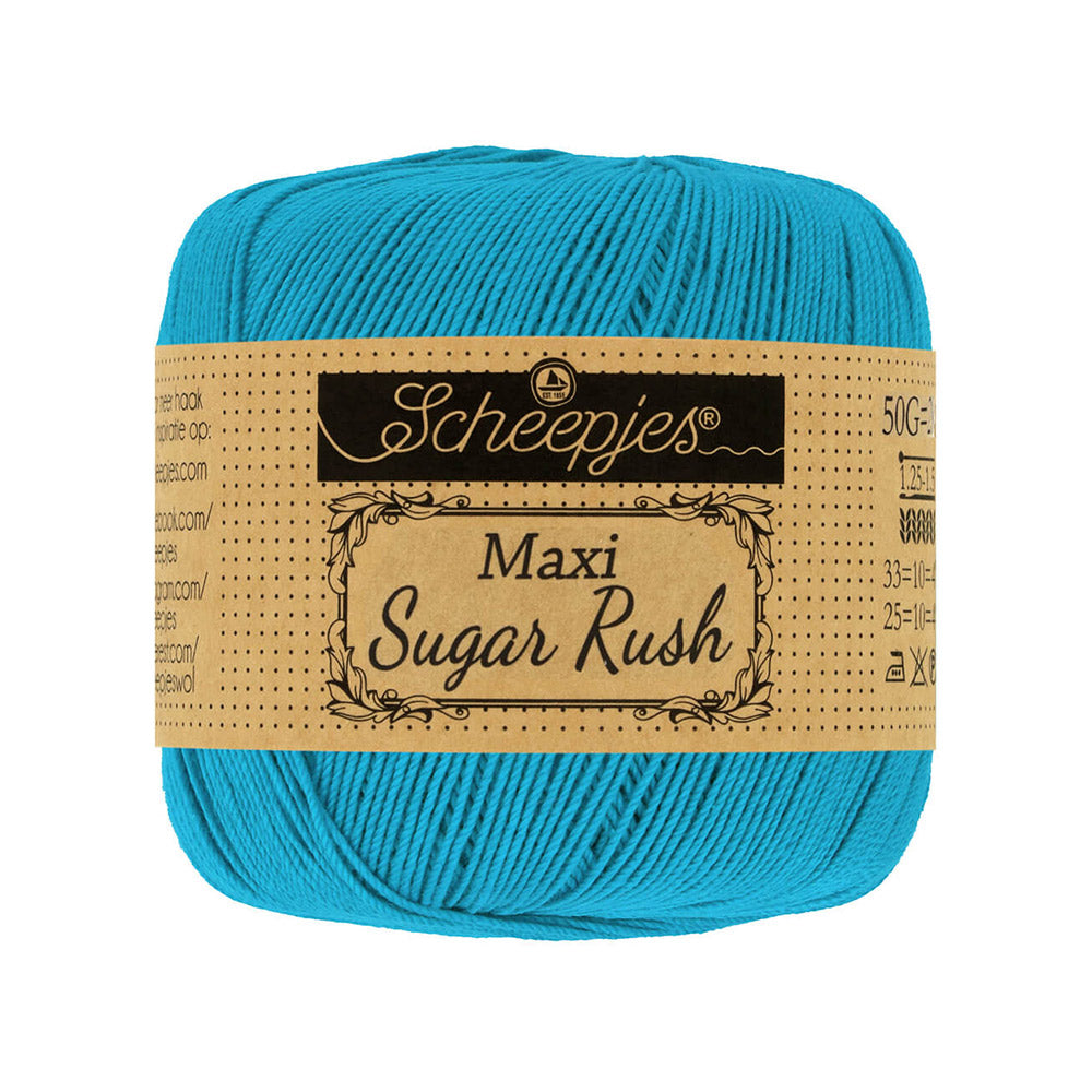 Scheepjes Maxi Sugar Rush 146 Vivid Blue