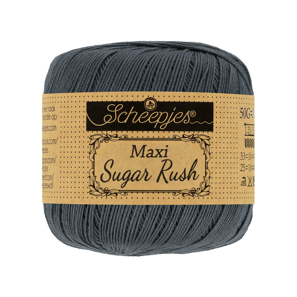 Scheepjes Maxi Sugar Rush 393 Charcoal