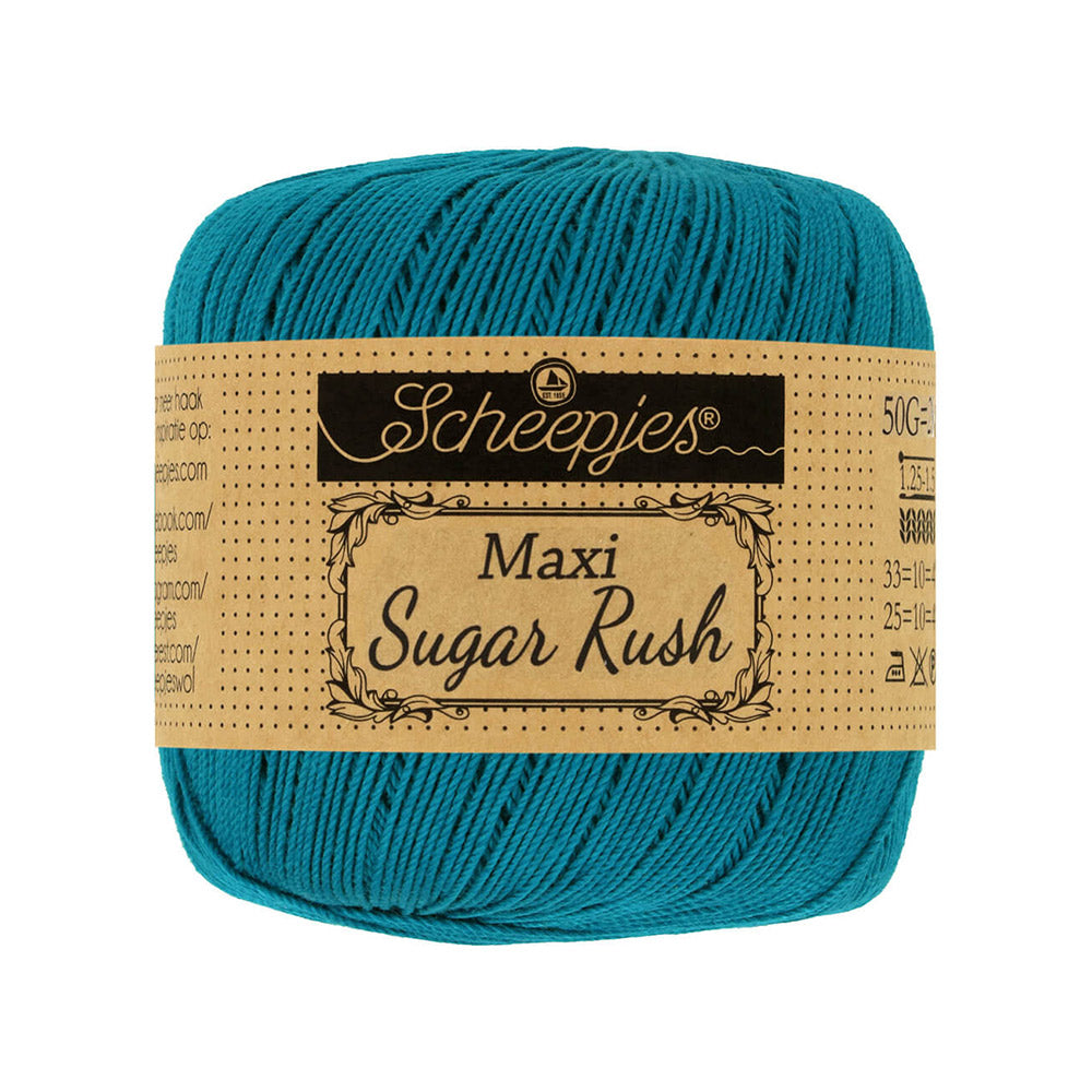 Scheepjes Maxi Sugar Rush 400 Petrol Blue