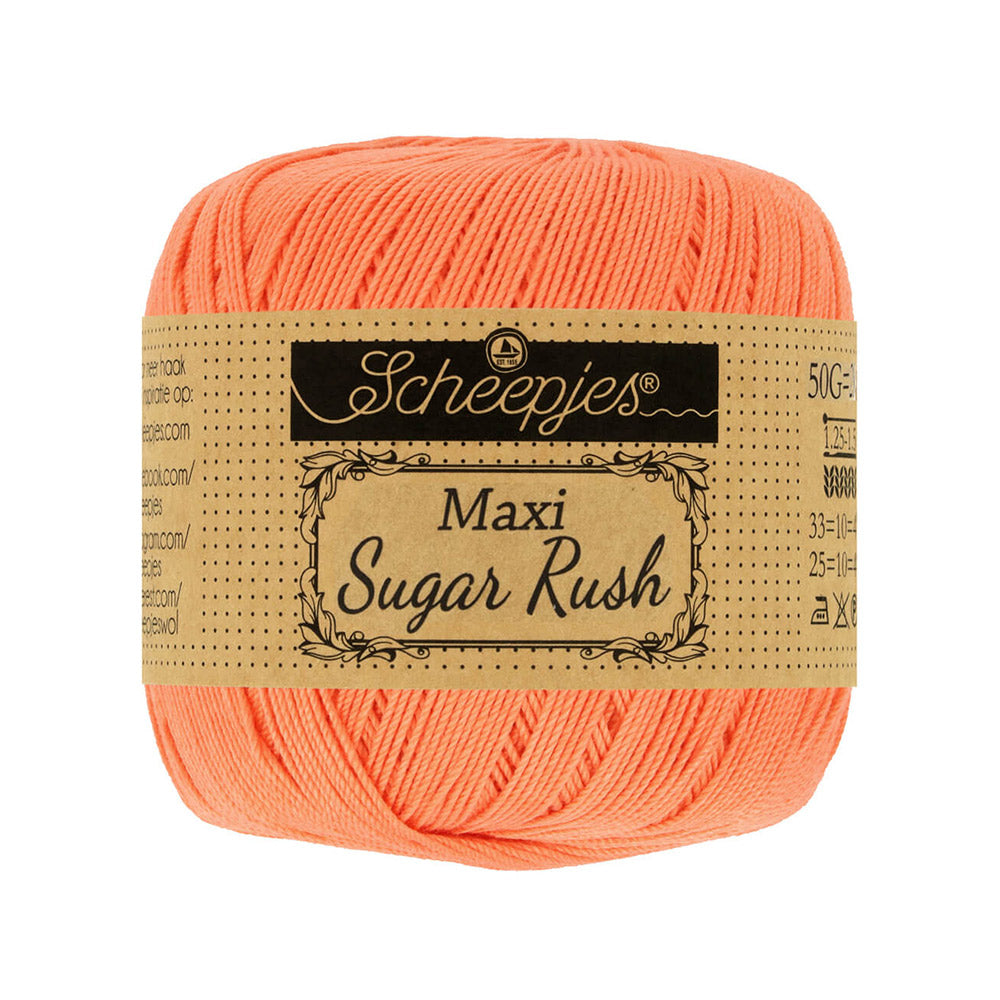 Scheepjes Maxi Sugar Rush 410 Rich Coral