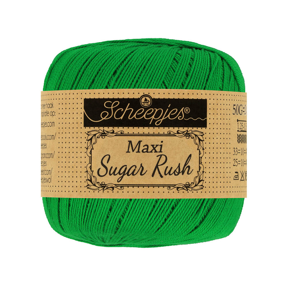 Scheepjes Maxi Sugar Rush 606 Grass Green