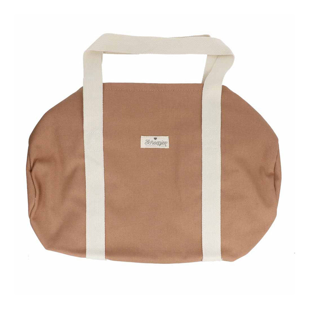 Scheepjes Schoudertas 45x20x20cm bruin (2)