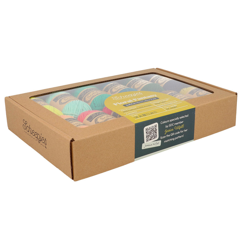 Scheepjes Softfun Colour Pack 12x20g Floral Fantasy (3)