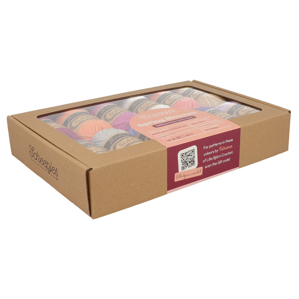 Scheepjes Softfun Colour Pack 12x20g Spring Blossom (3)