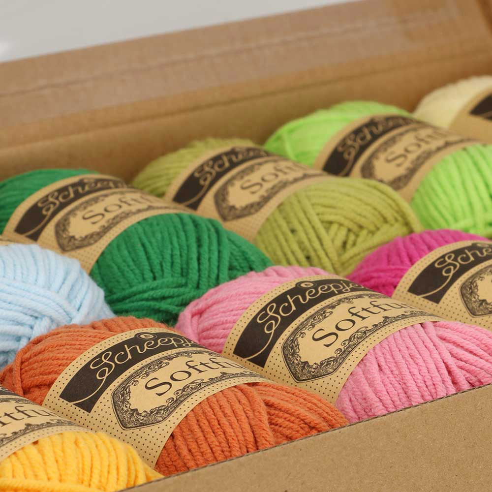 Scheepjes Softfun Colour Pack 12x20g Summer Party (2)