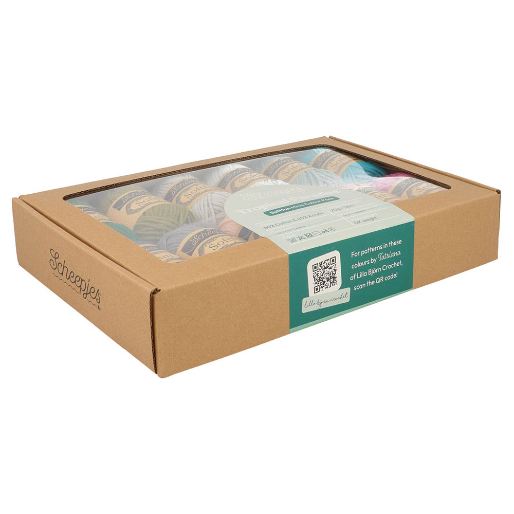 Scheepjes Softfun Colour Pack 12x20g Tropical Paradise (3)