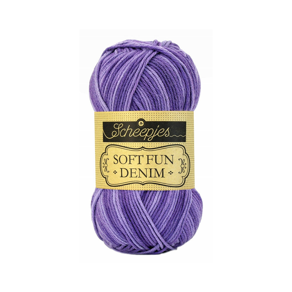 Scheepjes Softfun Denim 513 Paars