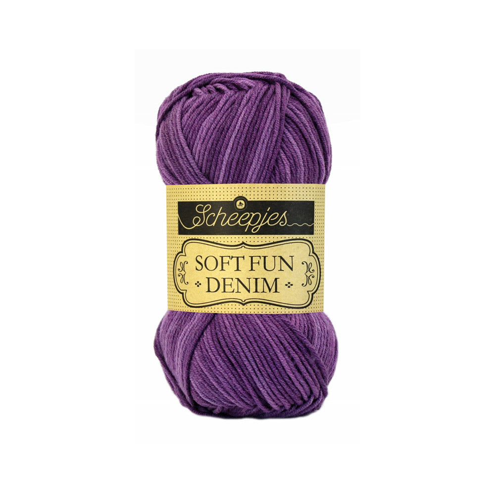 Scheepjes Softfun Denim 515 Paars