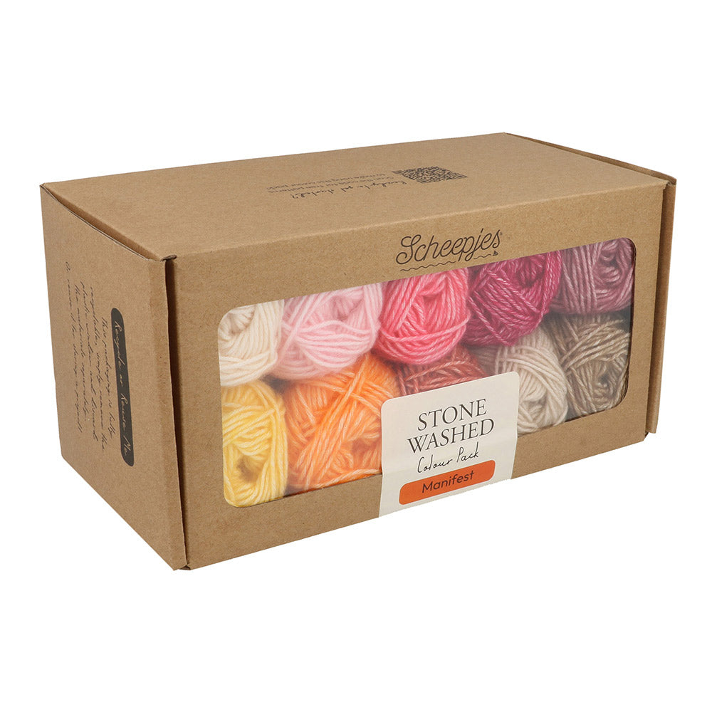 Groot — gemaakt met Scheepjes Stone Washed Colour Pack Manifest