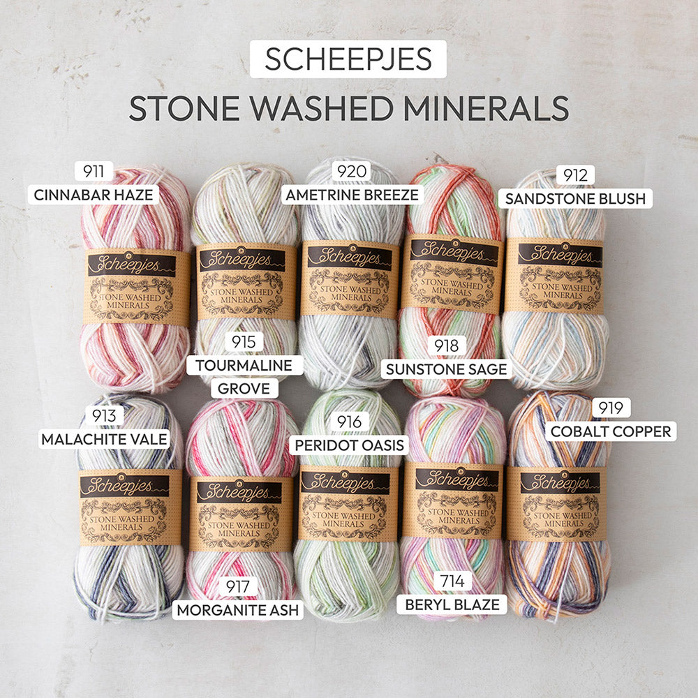 Scheepjes Stone Washed Minerals 911 Cinnabar Haze - Sw nc launch jan minerals — gemaakt met Scheepjes Stone Washed Minerals (2)
