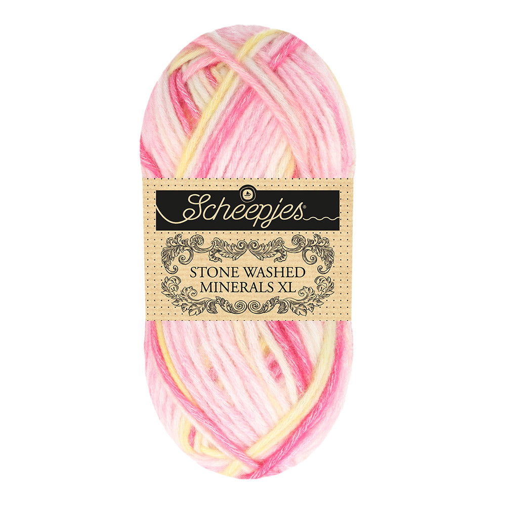 Scheepjes Stone Washed XL Minerals 908 Rhodo Radiance