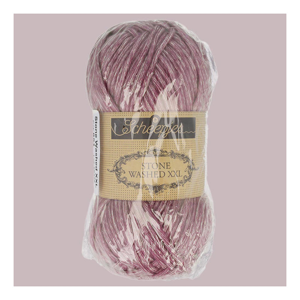 Scheepjes Stone Washed XXL 851 Deep Amethyst - Scheepjes Stone Washed XXL