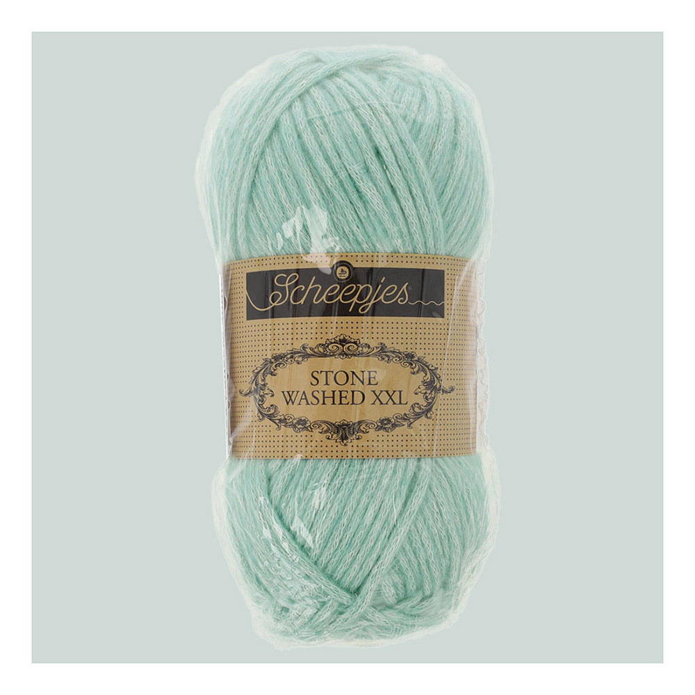 Scheepjes Stone Washed XXL 853 Amazonite - Scheepjes Stone Washed XXL