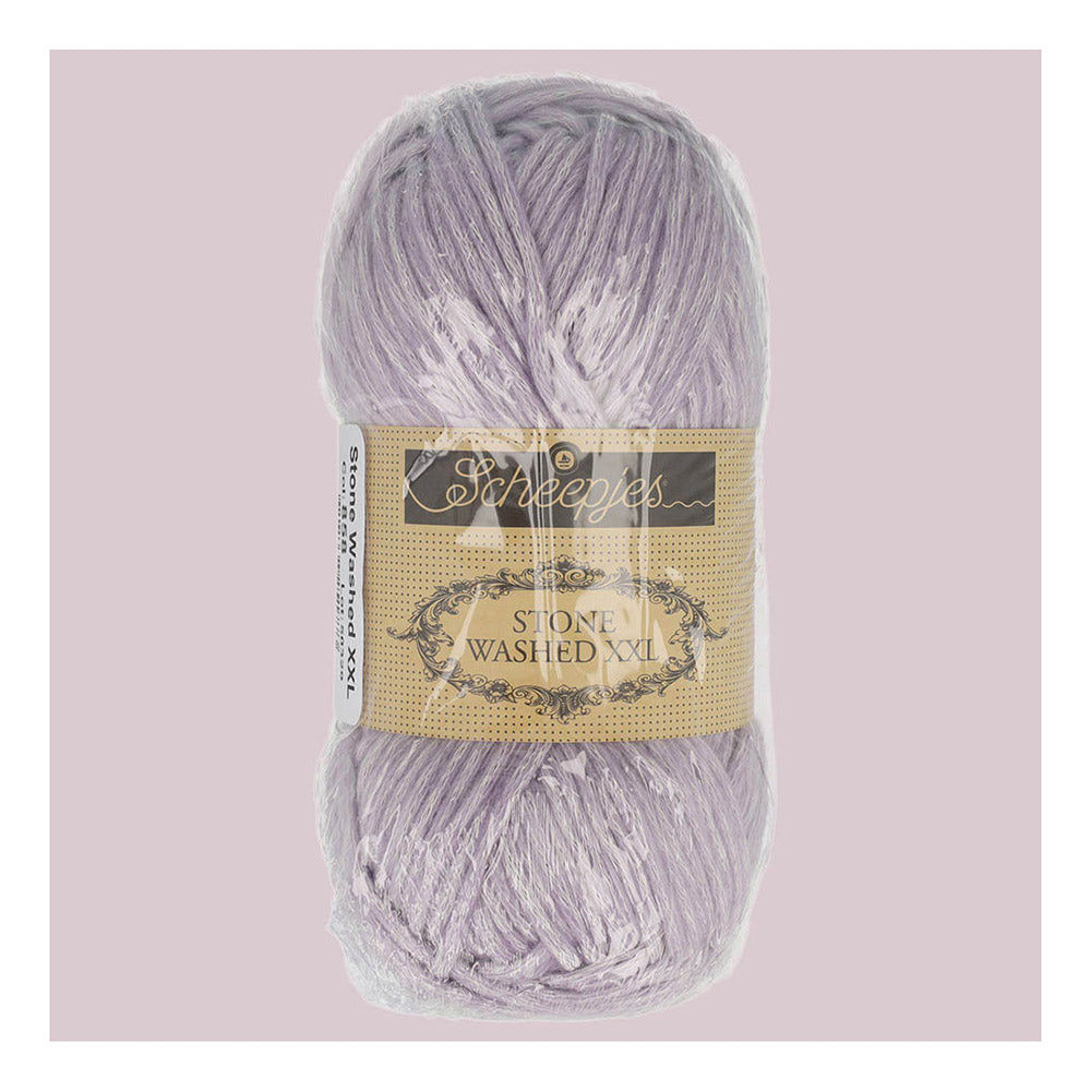 Scheepjes Stone Washed XXL 858 Lilac Quartz - Scheepjes Stone Washed XXL