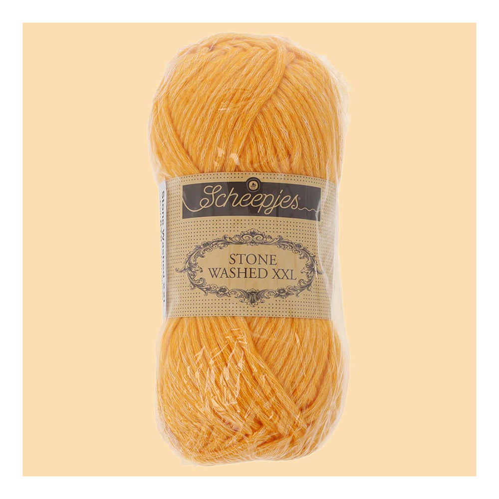 Scheepjes Stone Washed XXL 878 Orpiment - Scheepjes Stone Washed XXL