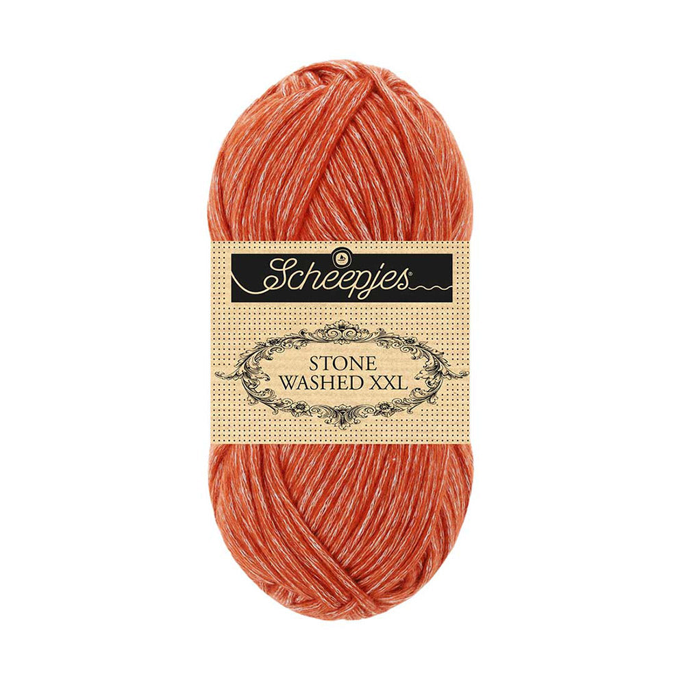 Scheepjes Stone Washed XXL 883 Realgar Red