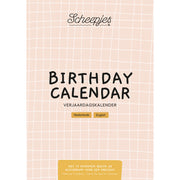 Scheepjes Verjaardagskalender NL-EN