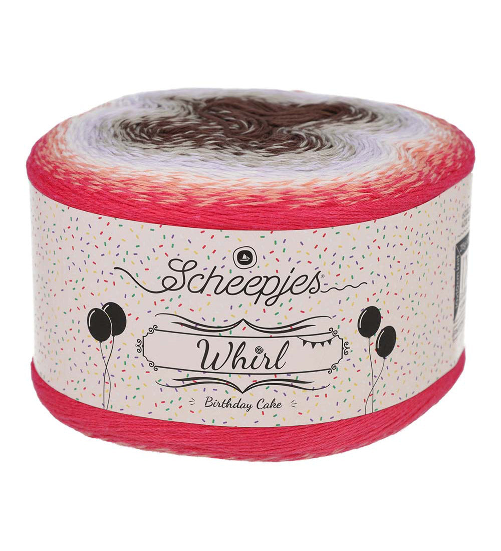 Scheepjes Whirl Birthday Cake 798 Berry on Top - Scheepjes Whirl Birthday Cake