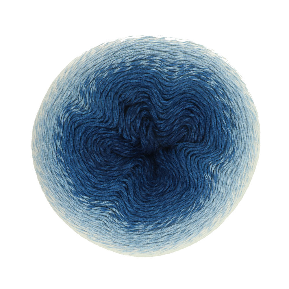 Scheepjes Whirl Ombre 553 Indigo Plane
