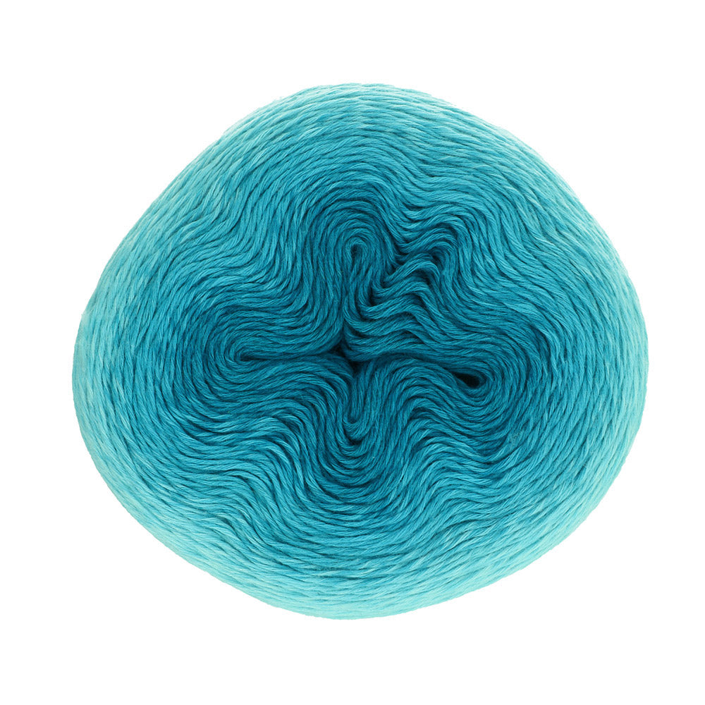 Scheepjes Whirl Ombre 559 Turquoise Turntable