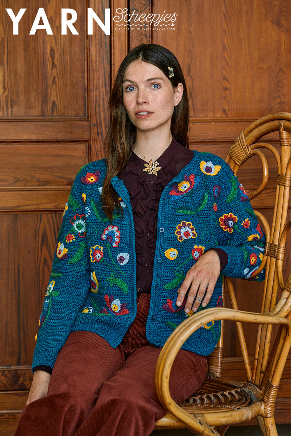 Scheepjes yarn bookazine romance effie cardigan by cara medu — gemaakt met Scheepjes YARN Bookazine