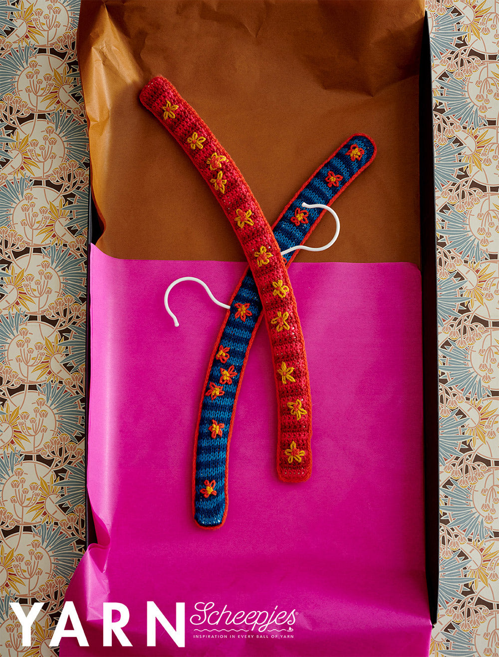 Scheepjes yarn bookazine romance dapper coat hangers by clai — gemaakt met Scheepjes YARN Bookazine