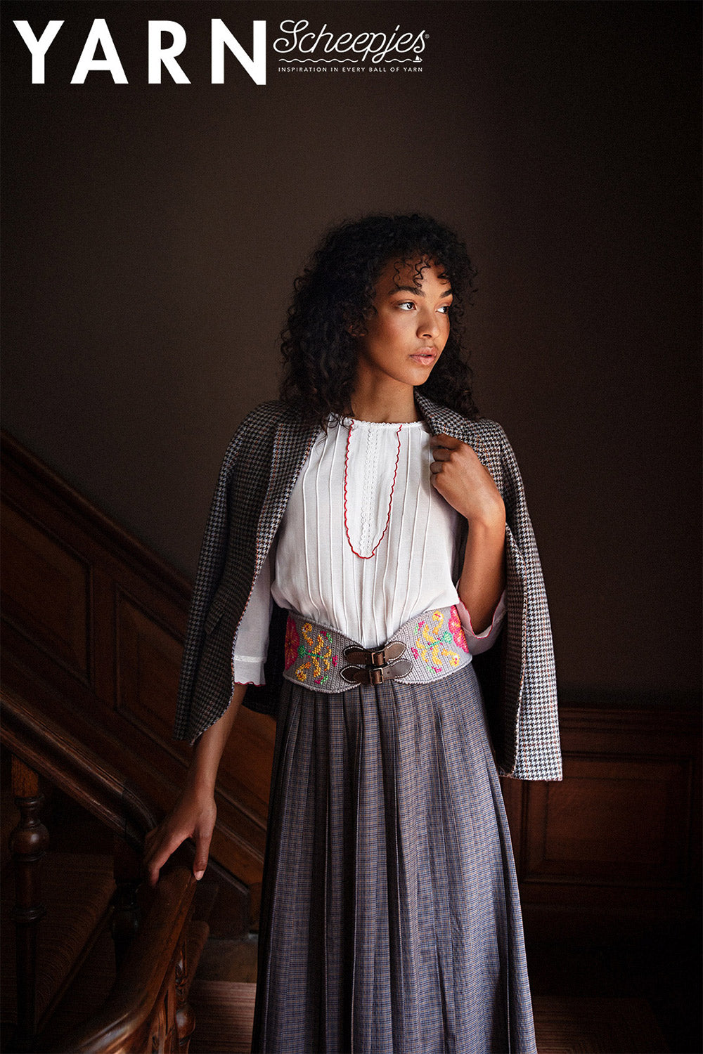 Scheepjes yarn bookazine romance mays belt by kirsten baller — gemaakt met Scheepjes YARN Bookazine
