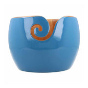 Scheepjes Yarn Bowl Afrikaans sandelhout Blauw 17,5x12cm